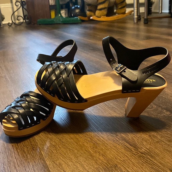 Swedish Hasbeens Braided Sky High - Picture 2 of 6